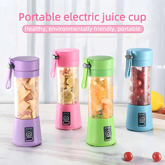 6-Blade Portable Juicer Blender Machine with Free Gift Included