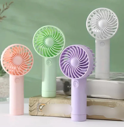 Portable Hand Fan – Battery Operated Personal Cooling Fan