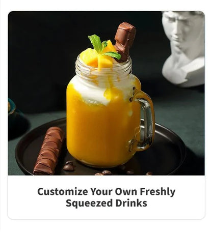 Portable Rechargeable Blender With Cup, Perfect for Smoothies & Travel